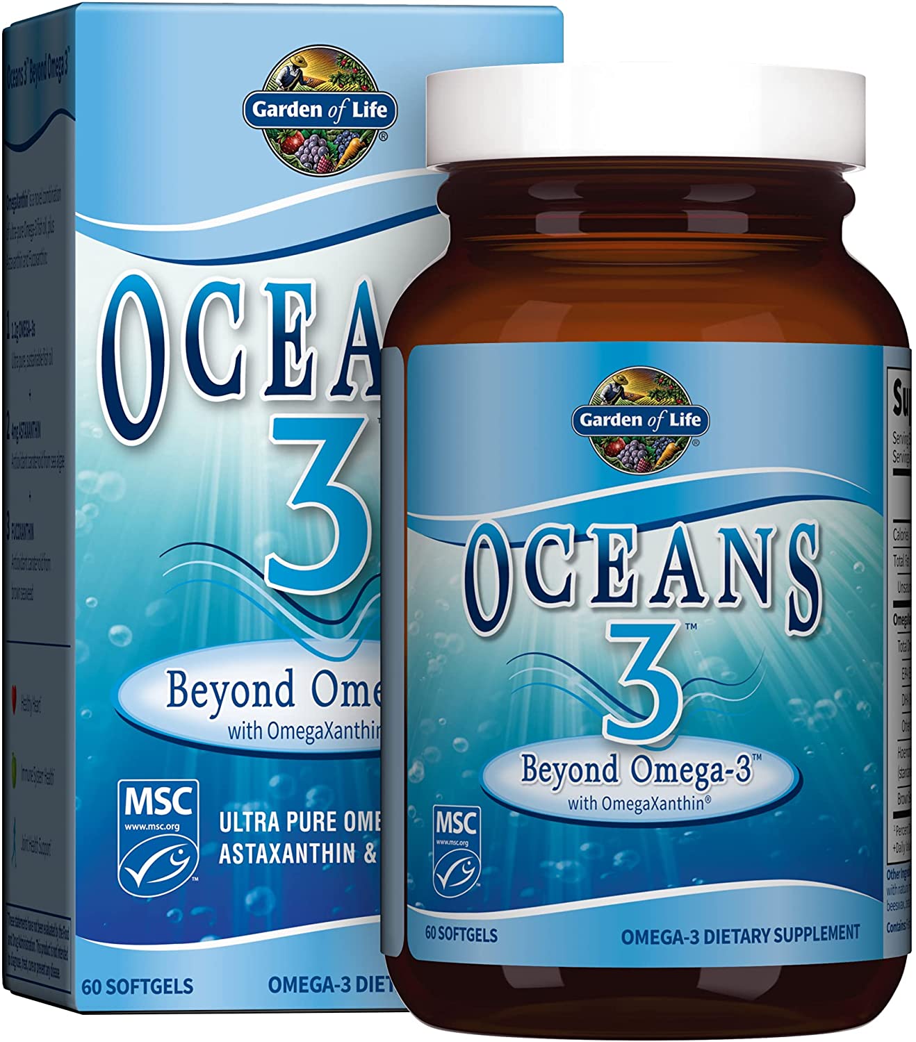 

Garden of Life Oceans 3 Beyond Omega-3 60 капсул (4384304164)