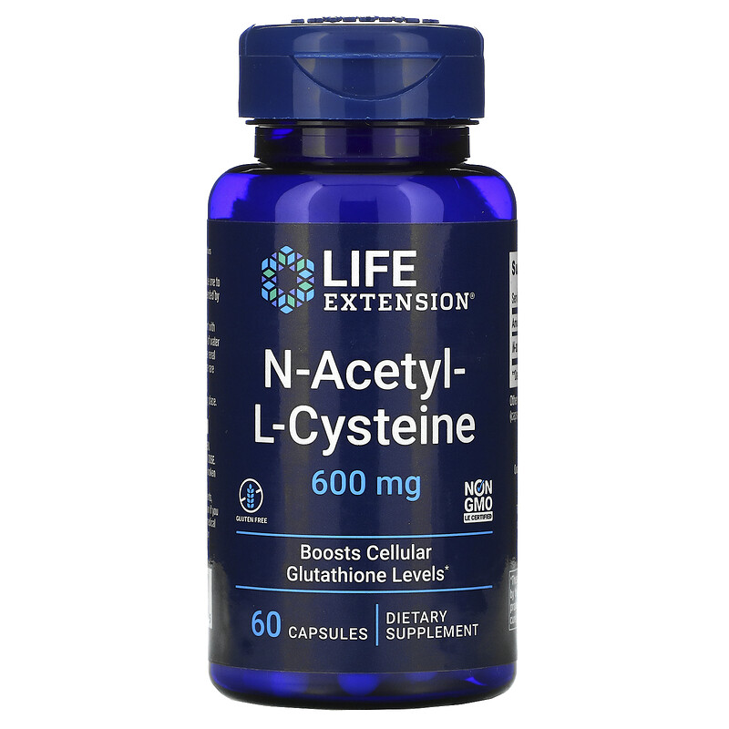 

Life Extension N-Acetyl-L-Cysteine 60 капсул (4384304174)
