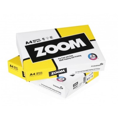 

Бумага Zoom, class C, белизна 150% CIE, 80g/m2, A4, 500л.