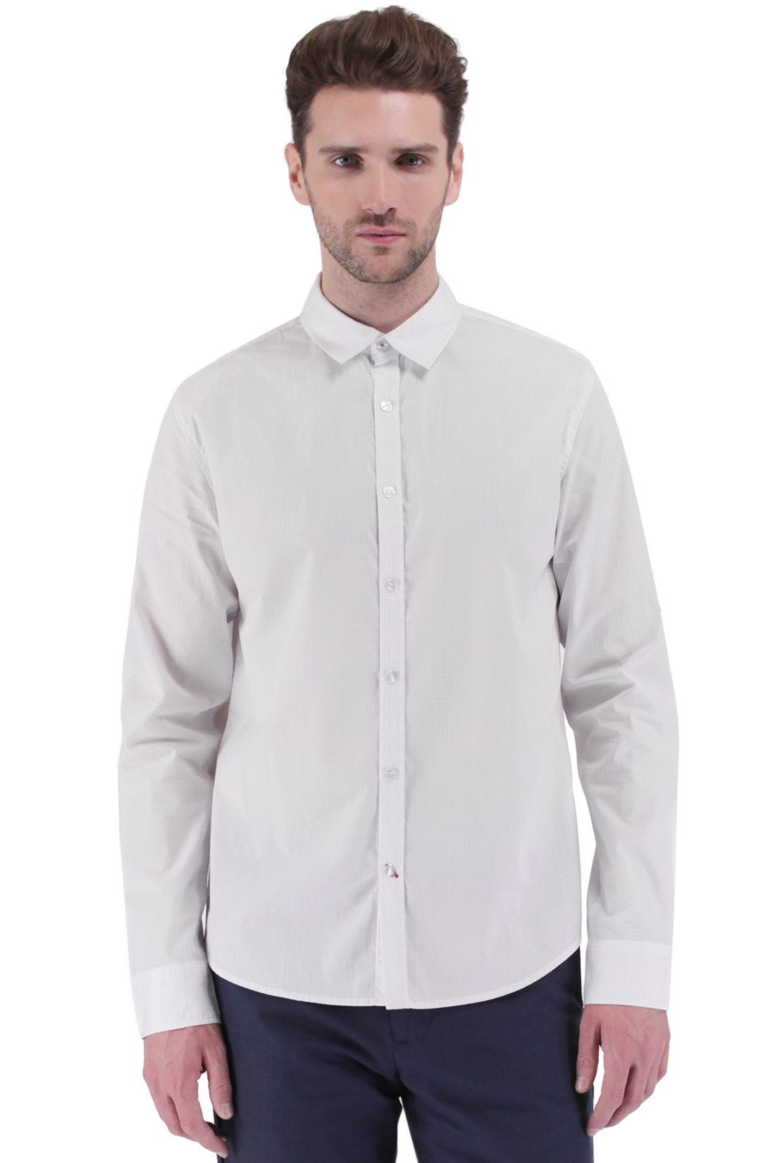 

рубашка BAON B676002 M WHITE PRINTED 4690291375046