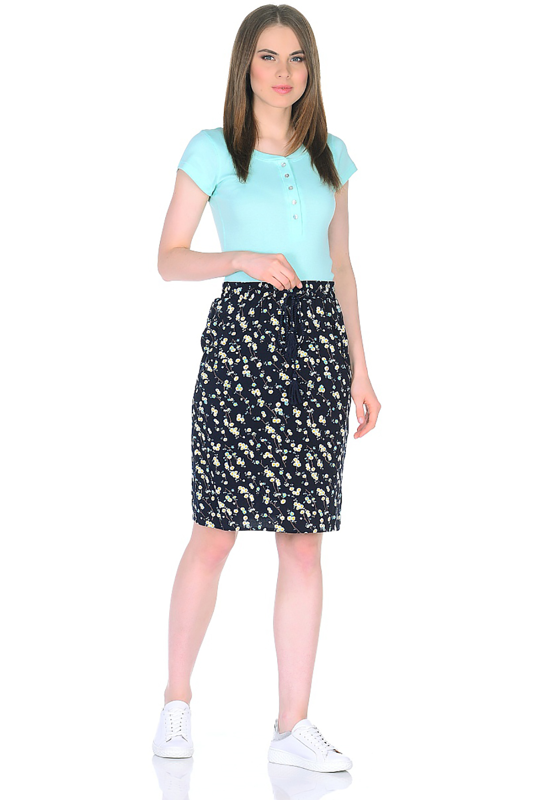 

юбка BAON B478019 S DARK NAVY PRINTED 4690291702682
