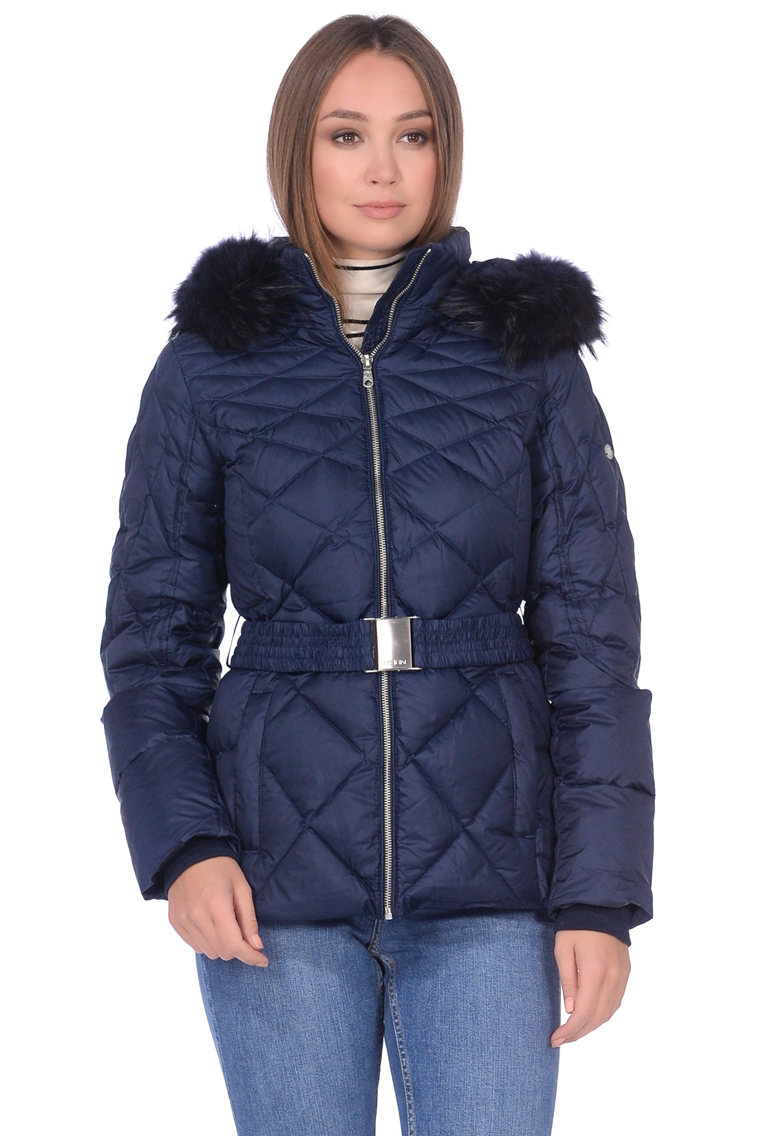 

Пуховик BAON B008531 L DARK NAVY 4690291785944