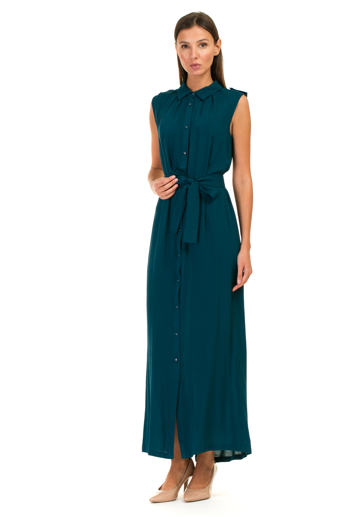 

платье BAON B457096 XL COLD TEAL 4690291510010