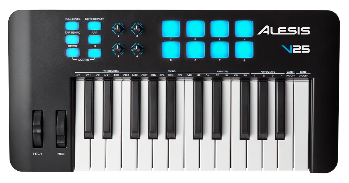 

MIDI клавиатура ALESIS V25 MKII