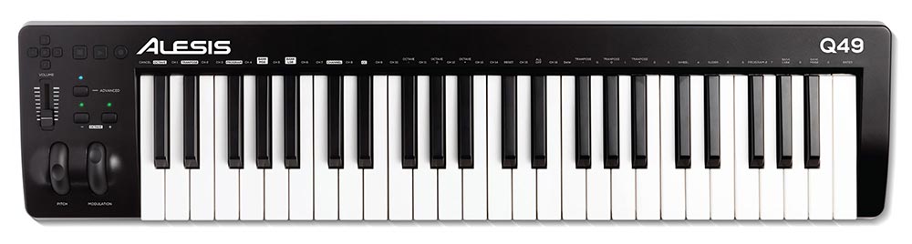 

MIDI клавиатура ALESIS Q49 MKII