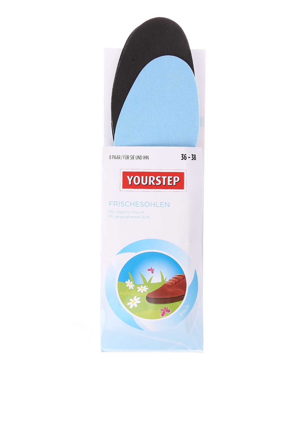 

Стельки для обуви 8 пар YourStep черный K03-770119