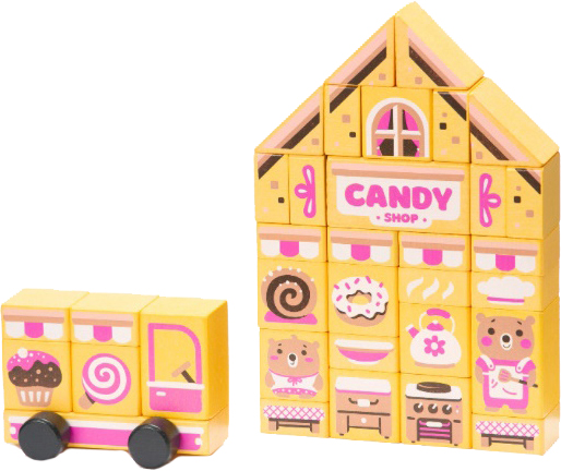 

Конструктор Cubika Candy shop LDK1 (4823056515115)