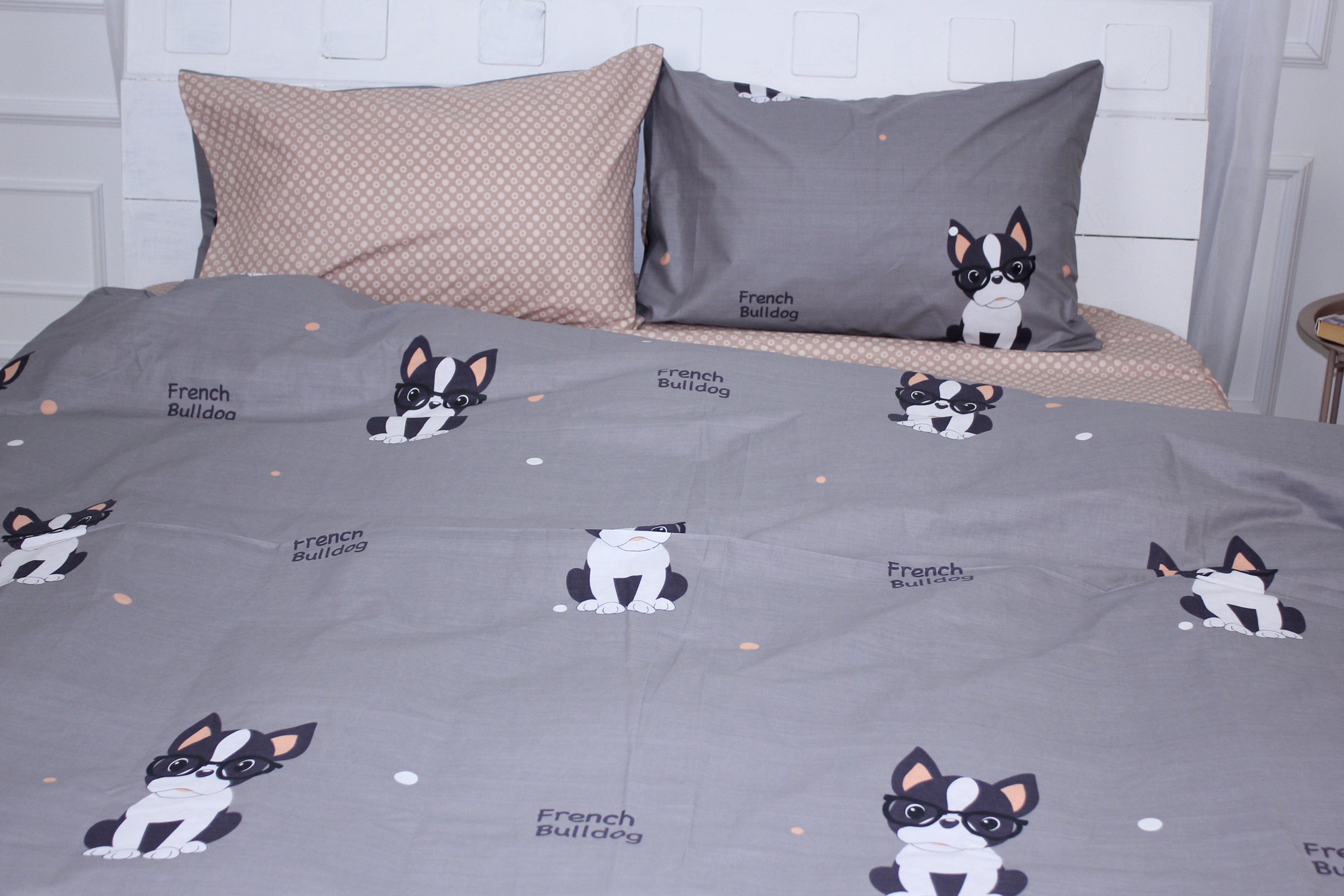 

Пододеяльник MirSon Ranforce Elite 17-0404 Pekingese 175x210 см