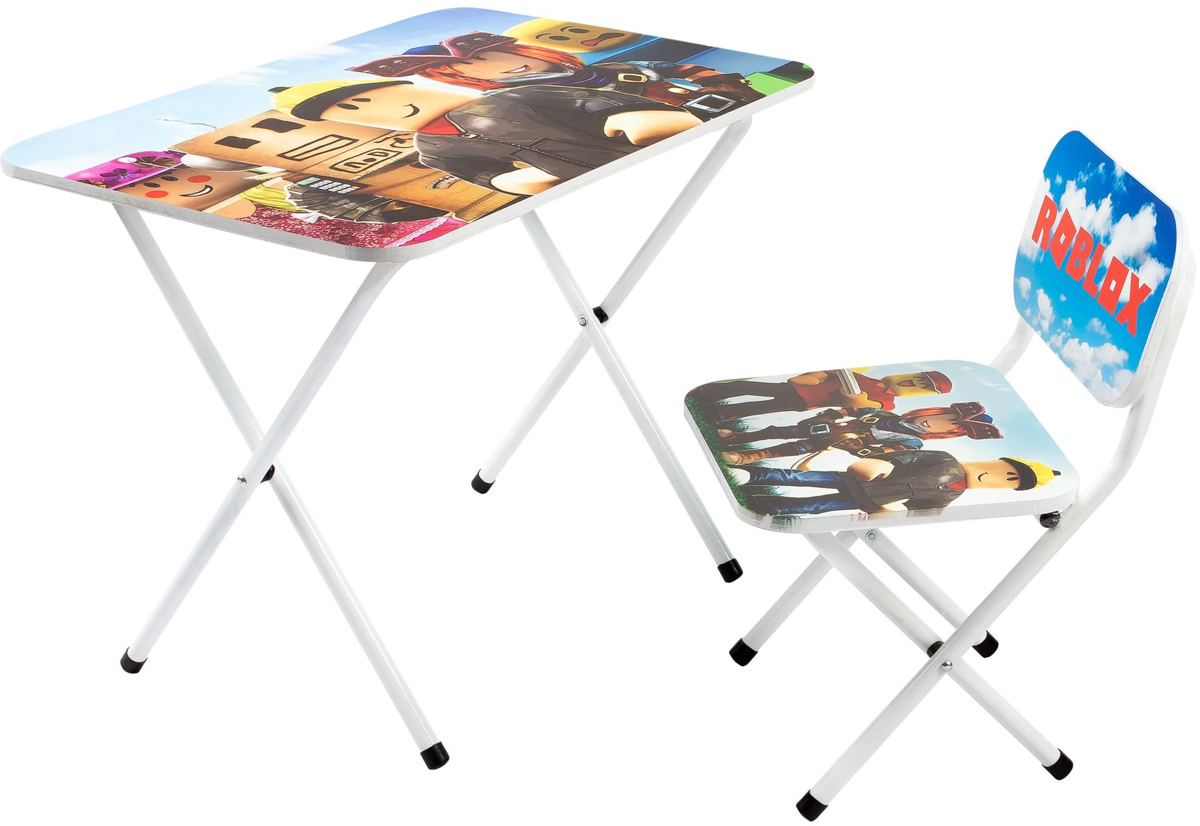 

Детский столик со стульчиком Ommi Роблокс (303152) (2000181214652)