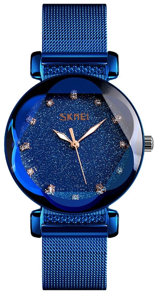 

Женские часы Skmei 9188BOXSBL Blue Steel Belt BOX
