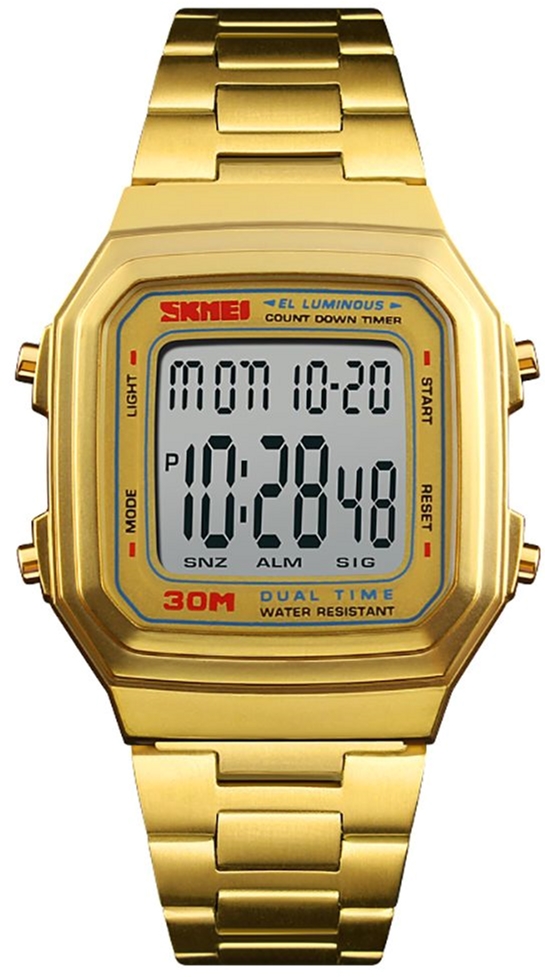 

Мужские часы Skmei 1337BOXGG Gold Gold BOX