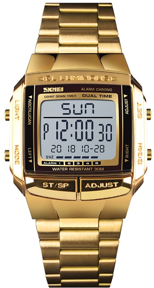 

Мужские часы Skmei 1381BOXGD Gold BOX