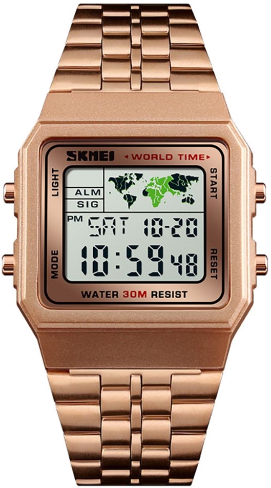 

Мужские часы Skmei 1338BOXRG Rose Gold BOX