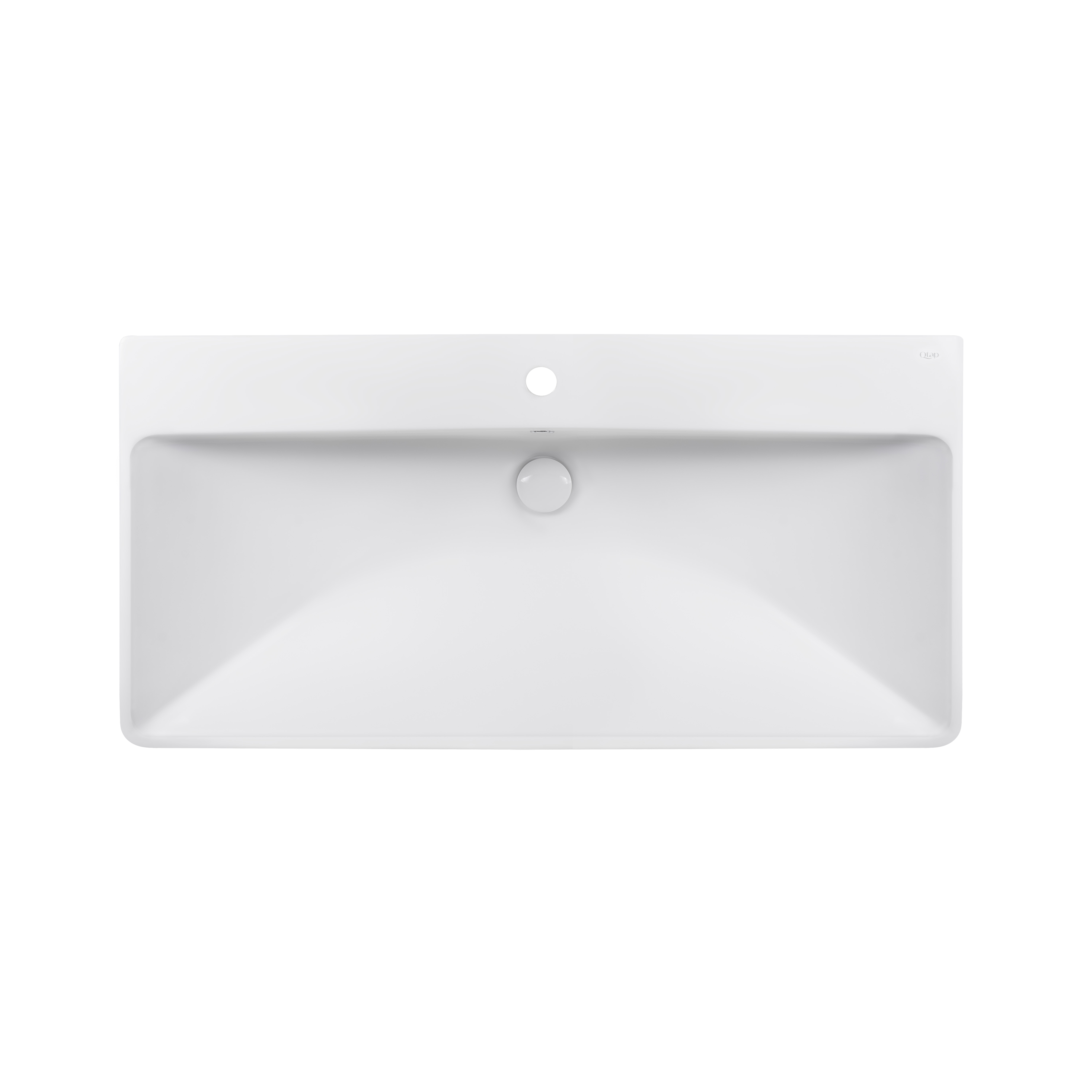

Раковина Qtap Albatross D 1000х500х210 White с донным клапаном QT01115100DW