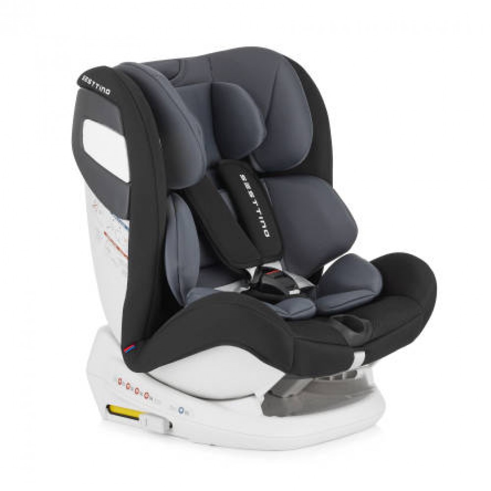 

Автокресло Sesttino Route Серый/Черный группа 0+/1/2/3 (0-36 кг) с системой ISOFIX + ремень TopTether
