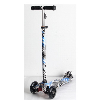 

Самокат iTrike MAXI JR 3-055-2-WP7 черно-белый