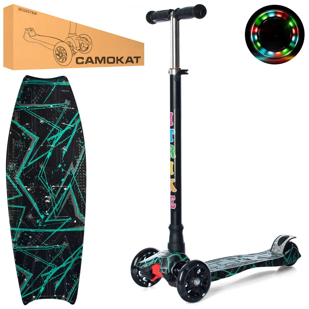 

Самокат iTrike MAXI JR 3-055-3-WP1 рисунок