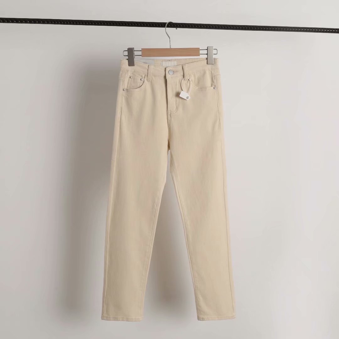 

Джинсы женские Slim Fit Beige Berni Fashion (L) Бежевый