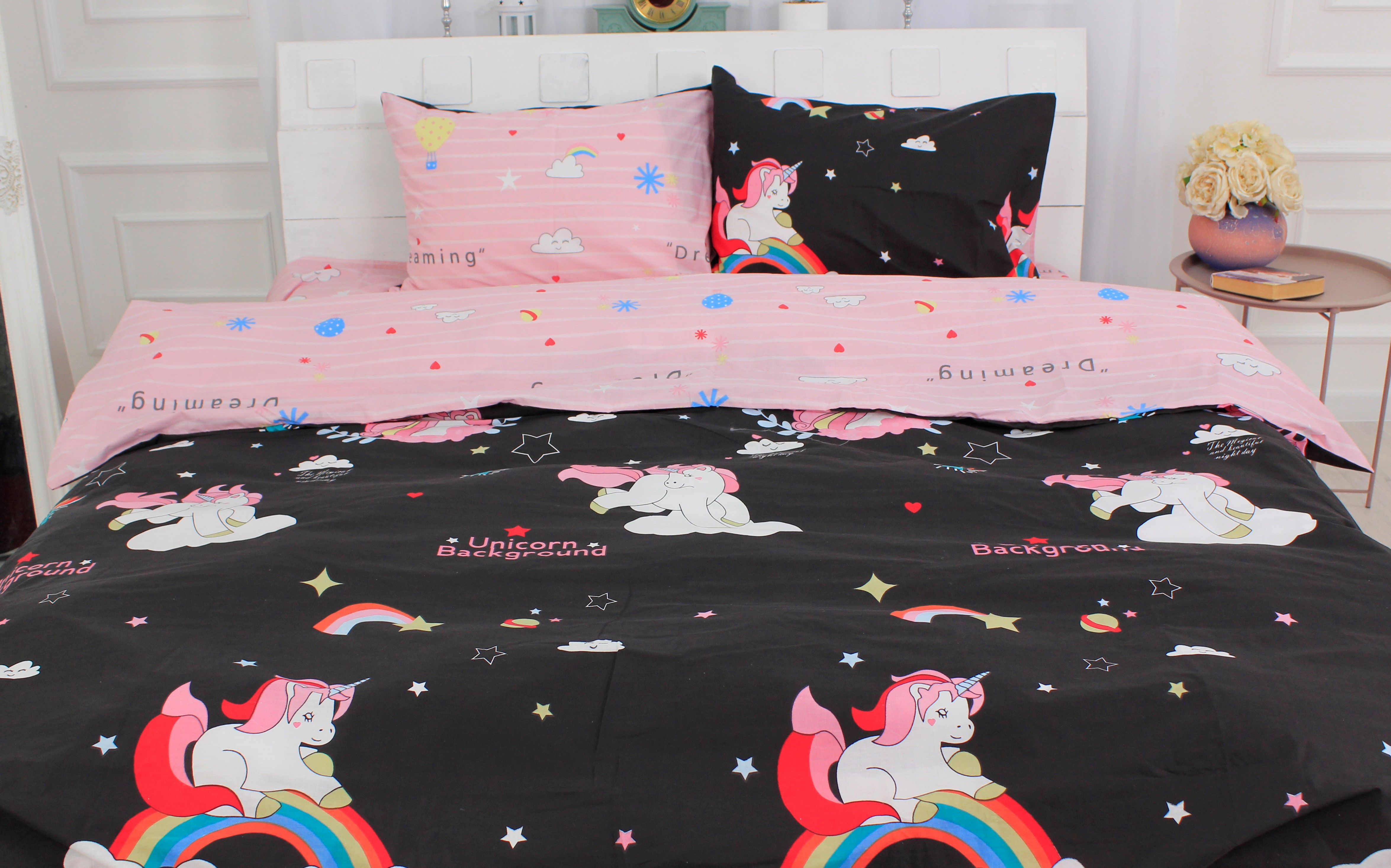 

Пододеяльник MirSon Ranforce Elite 17-0490 Unicorn 110x140см