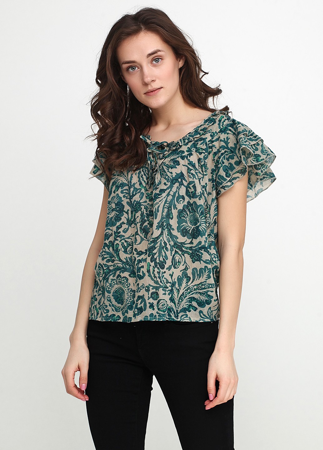 

Блуза RALPH LAUREN S морской волны