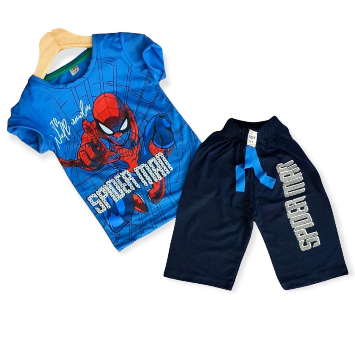 

Комплект (футболка, шорты) Spider Man (Человек Паук) 134 см Разноцвет TRW115583