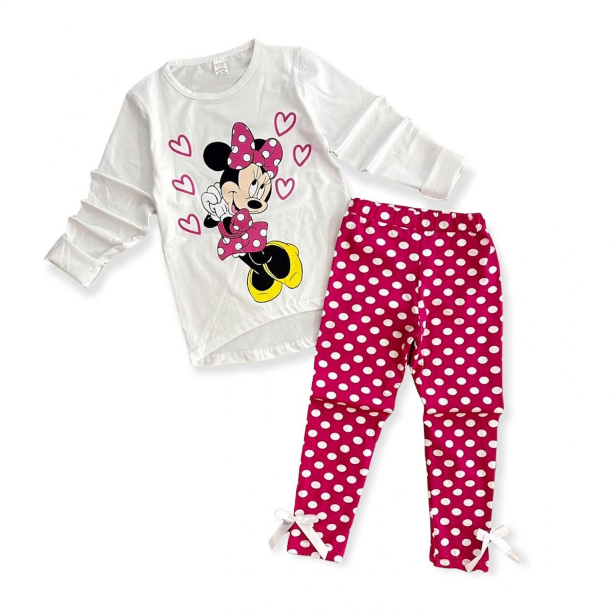 

Комплект (футболка, леггинсы) Minnie Mouse (Минни Маус) 134/140 см Разноцвет TRW998841