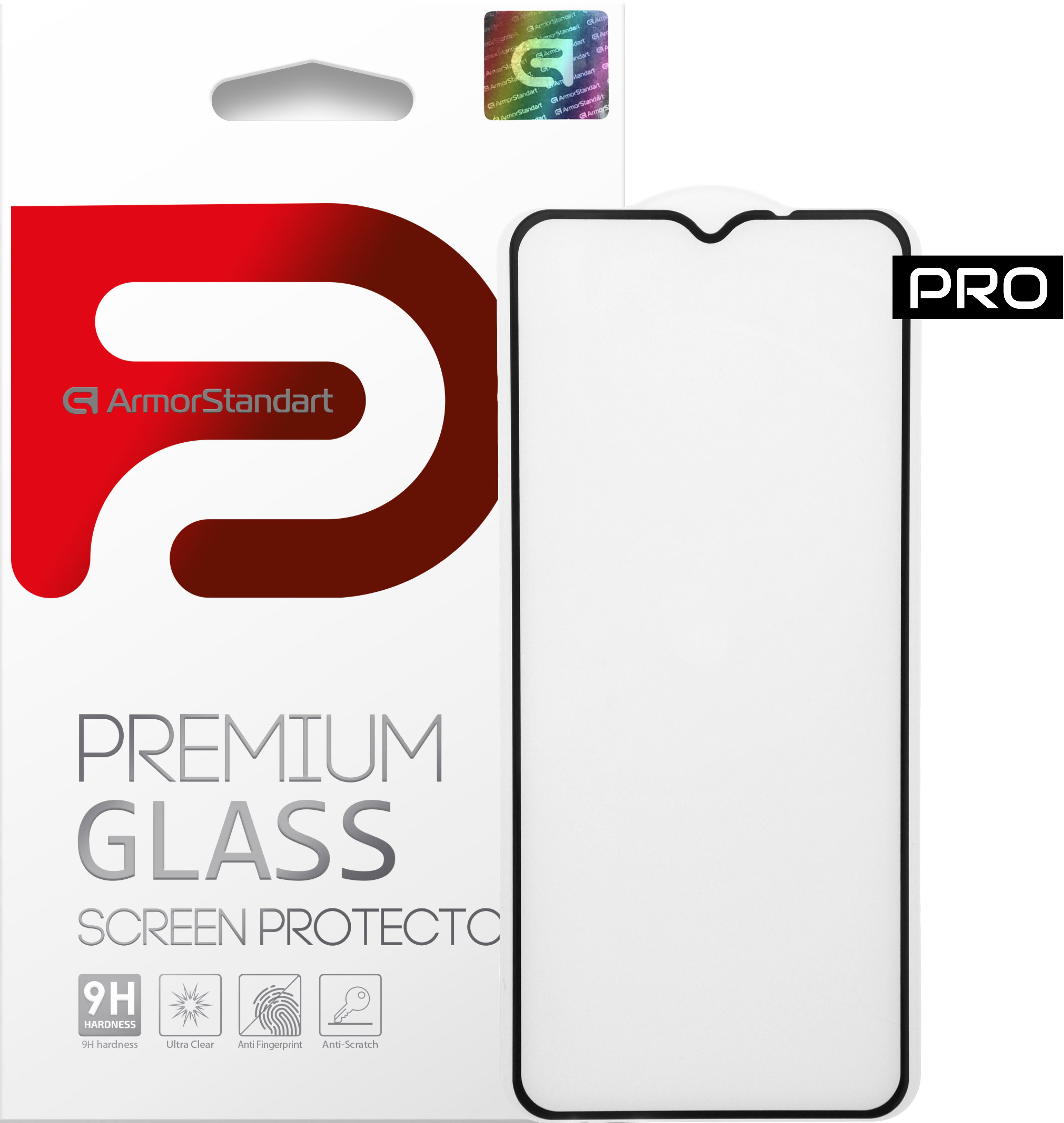 

Защитное стекло ArmorStandart Pro для OPPO A31 Black