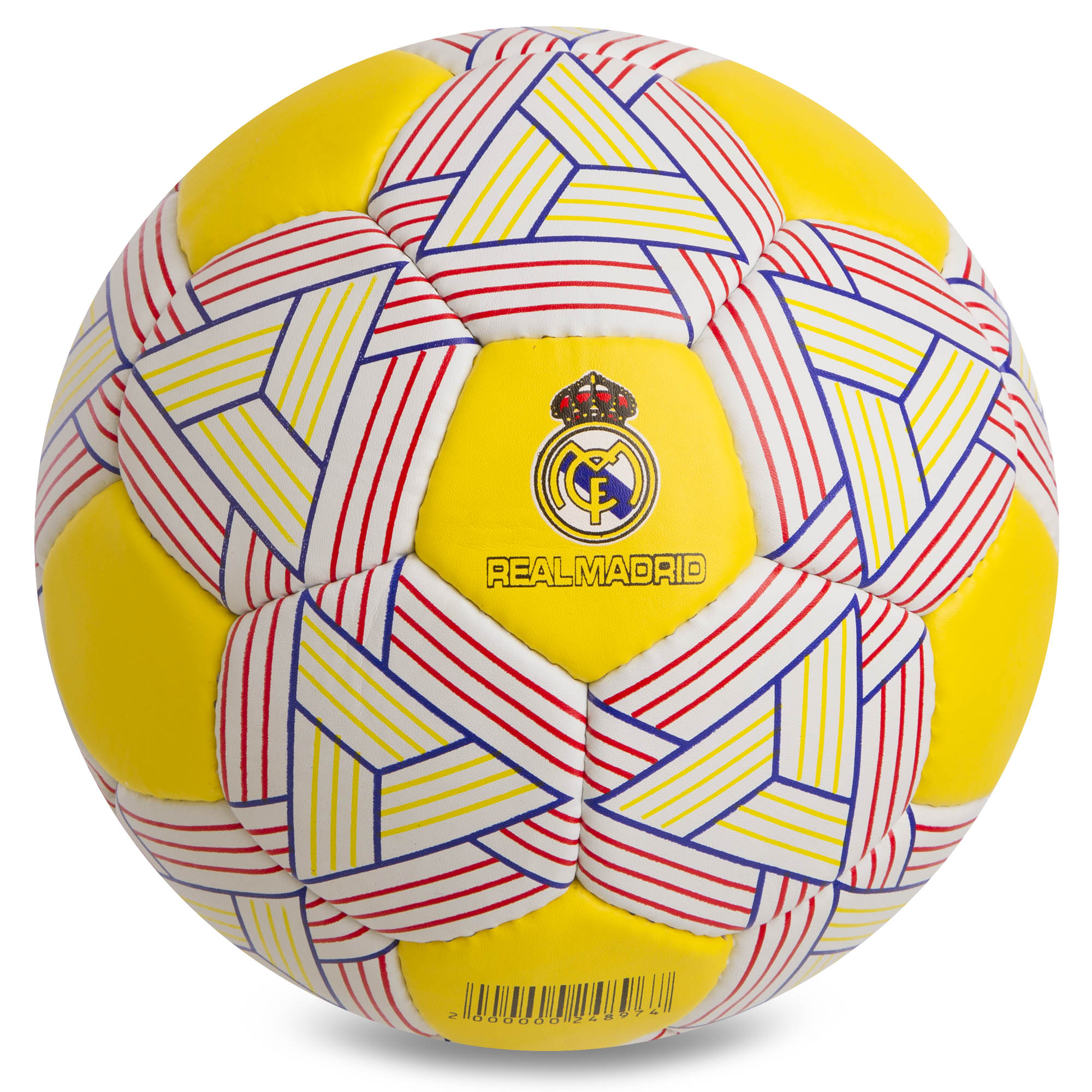 

Мяч футбольный №5 Гриппи 5сл. REAL MADRID FB-0694 /2 (№5, 5 сл., сшит вручную)