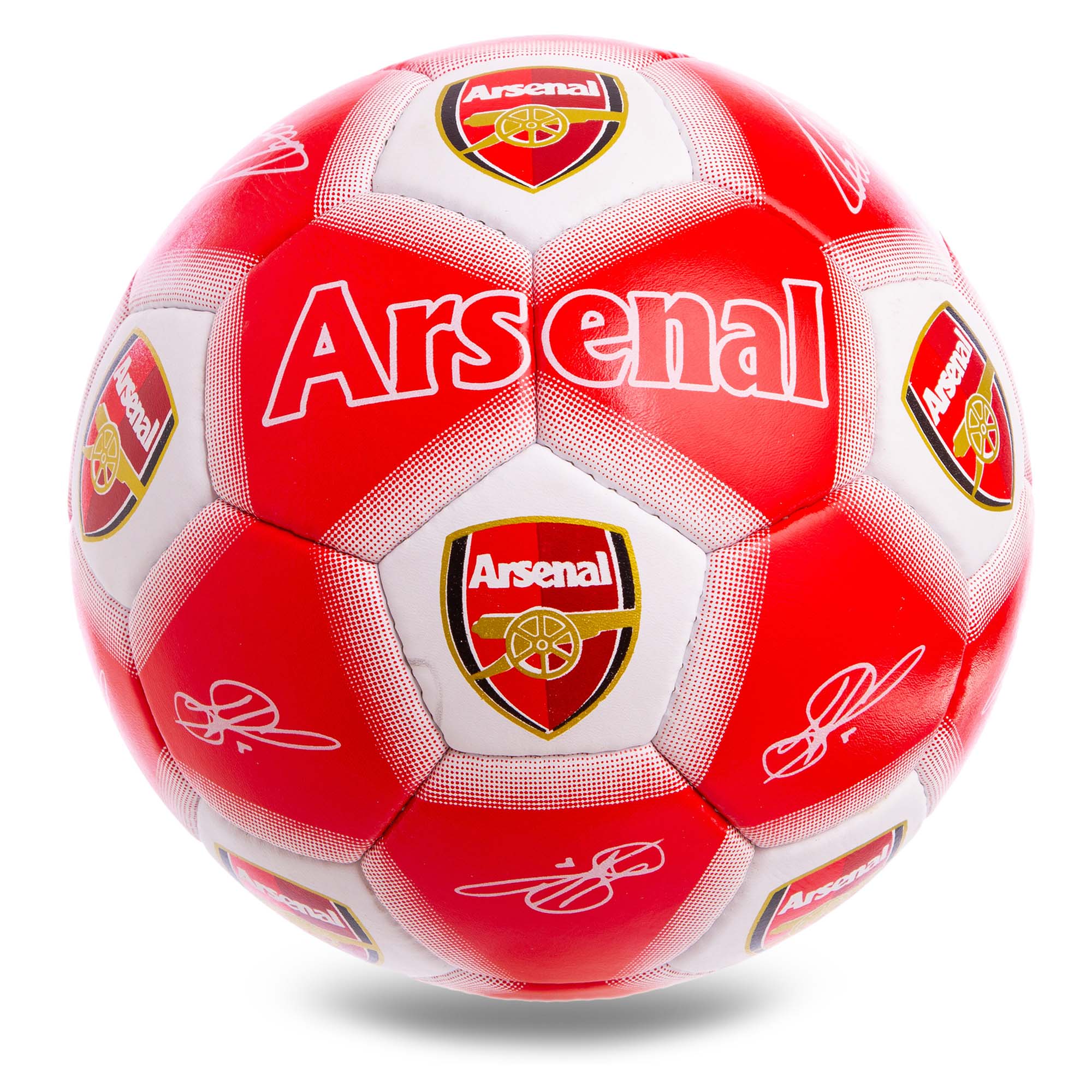 

Мяч футбольный №5 Гриппи 5сл. ARSENAL FB-0610 /2 (№5, 5 сл., сшит вручную)