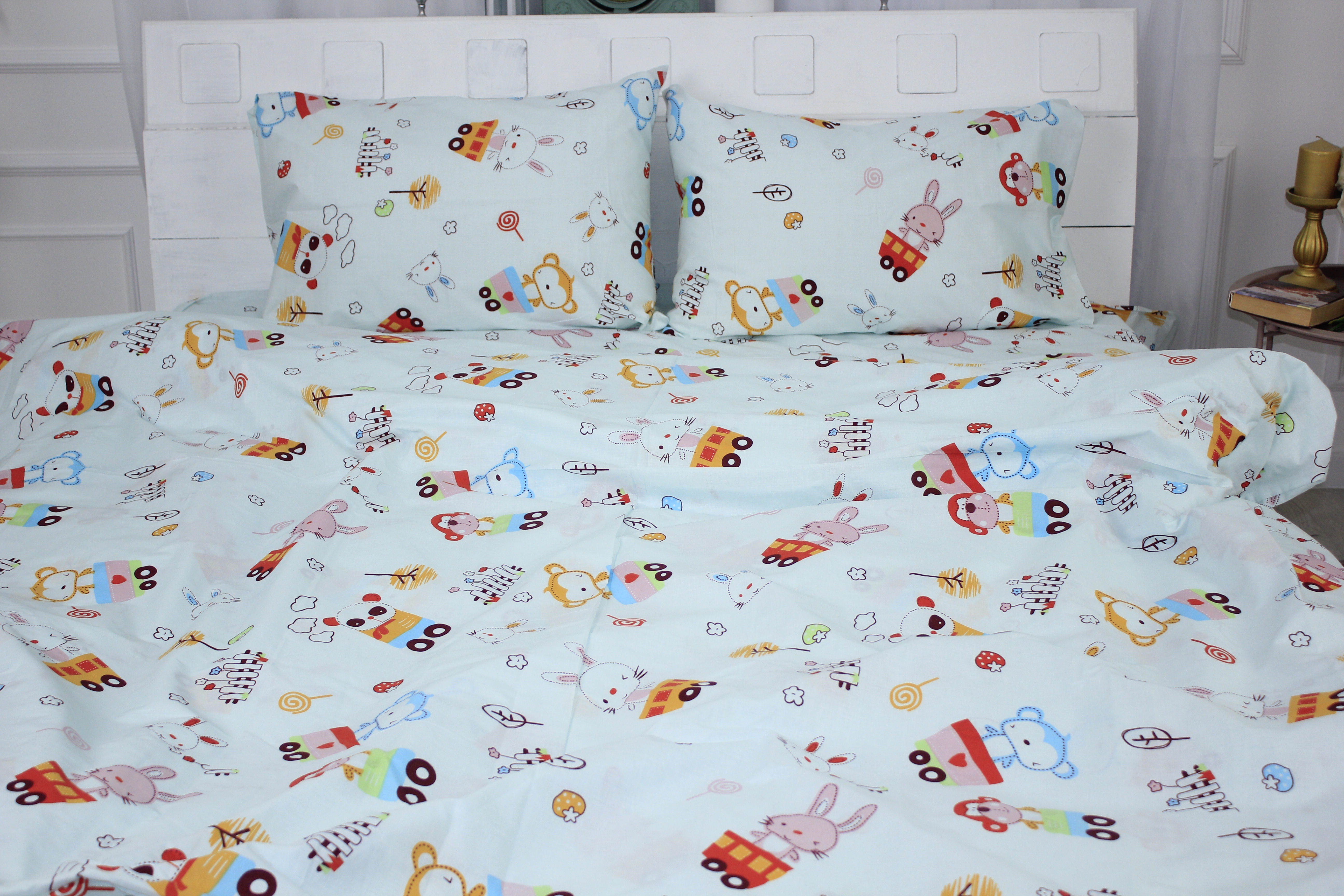 

Пододеяльник MirSon Ranforce Elite 17-0513 Toys 200x220 см