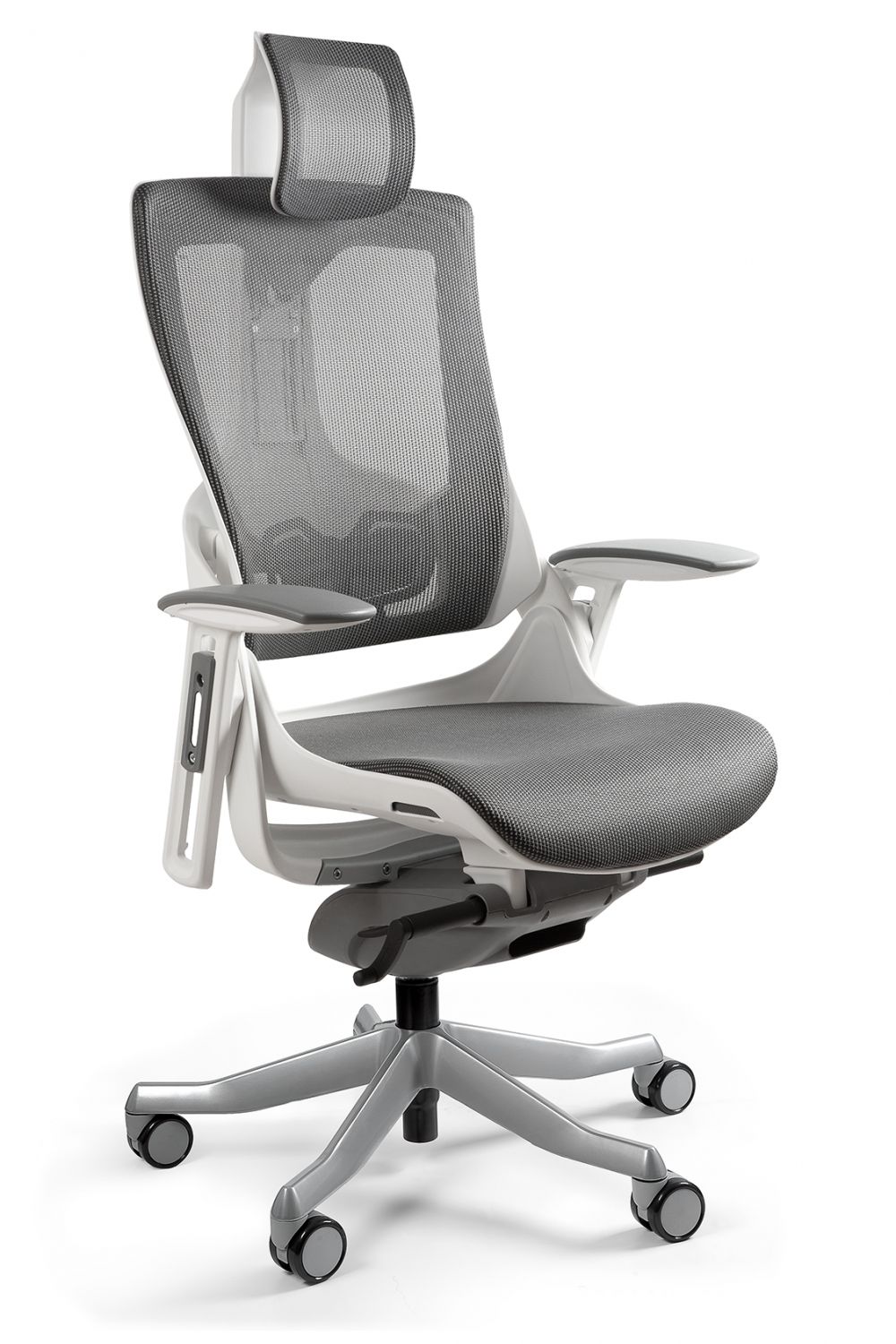 

Кресло Ergonomiczny Fotel Wau 2 Czarny Siatka Grafit Nw41