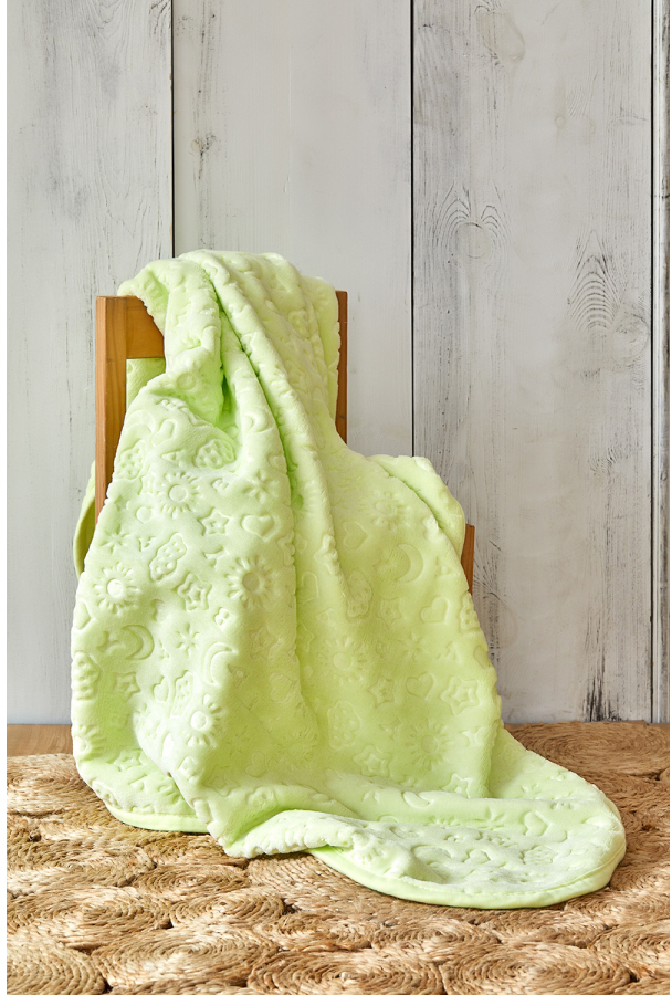 

Детский плед в кроватку Karaca Home - Candy Yesil 100х120 (svt-2000022245302)