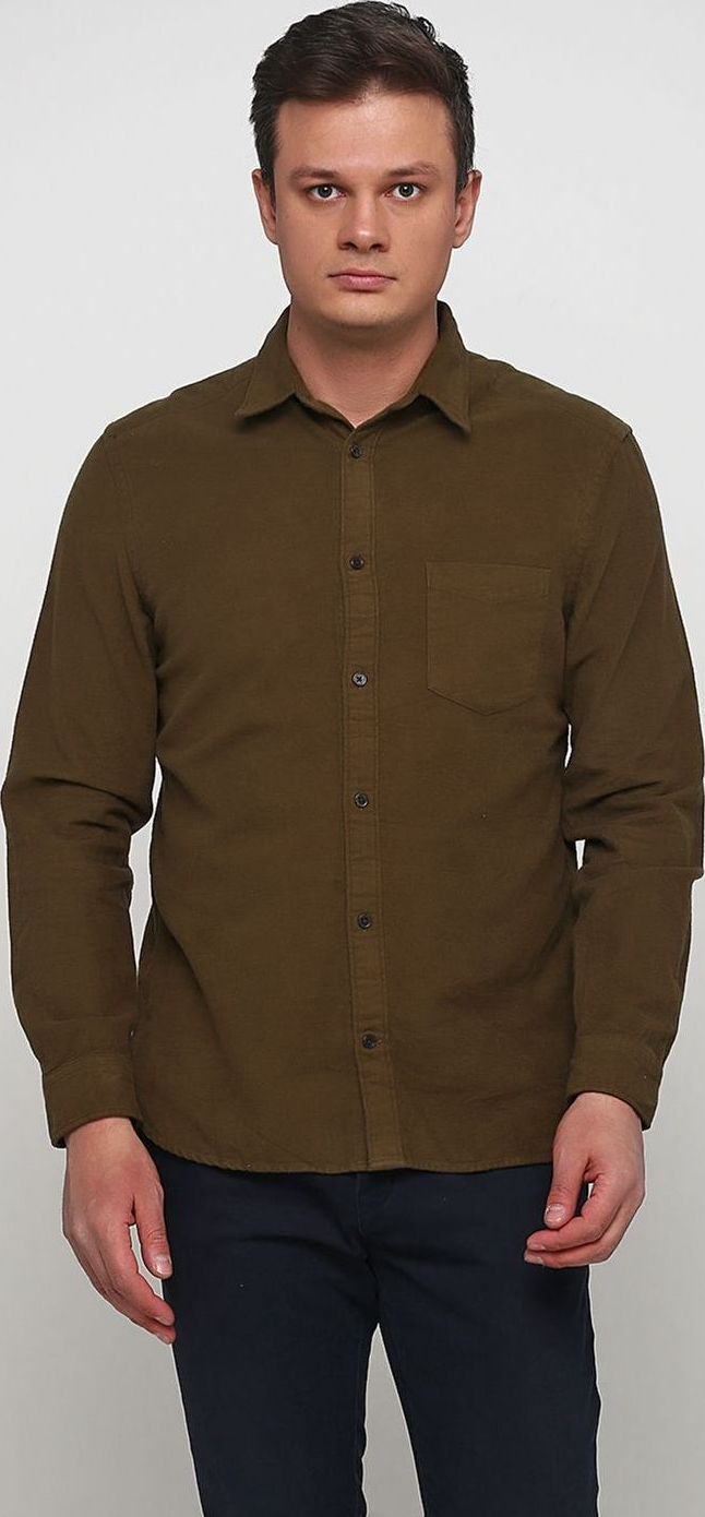 

Рубашка H&M 4921355 M Хаки