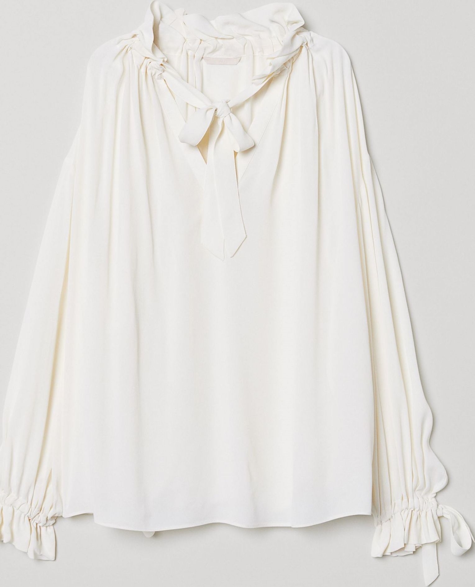 

Блузка H&M 7012568 XS Молочная