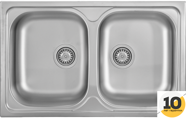 

Кухонная мойка 80x50см Kernau KSS G 804 2B SMOOTH