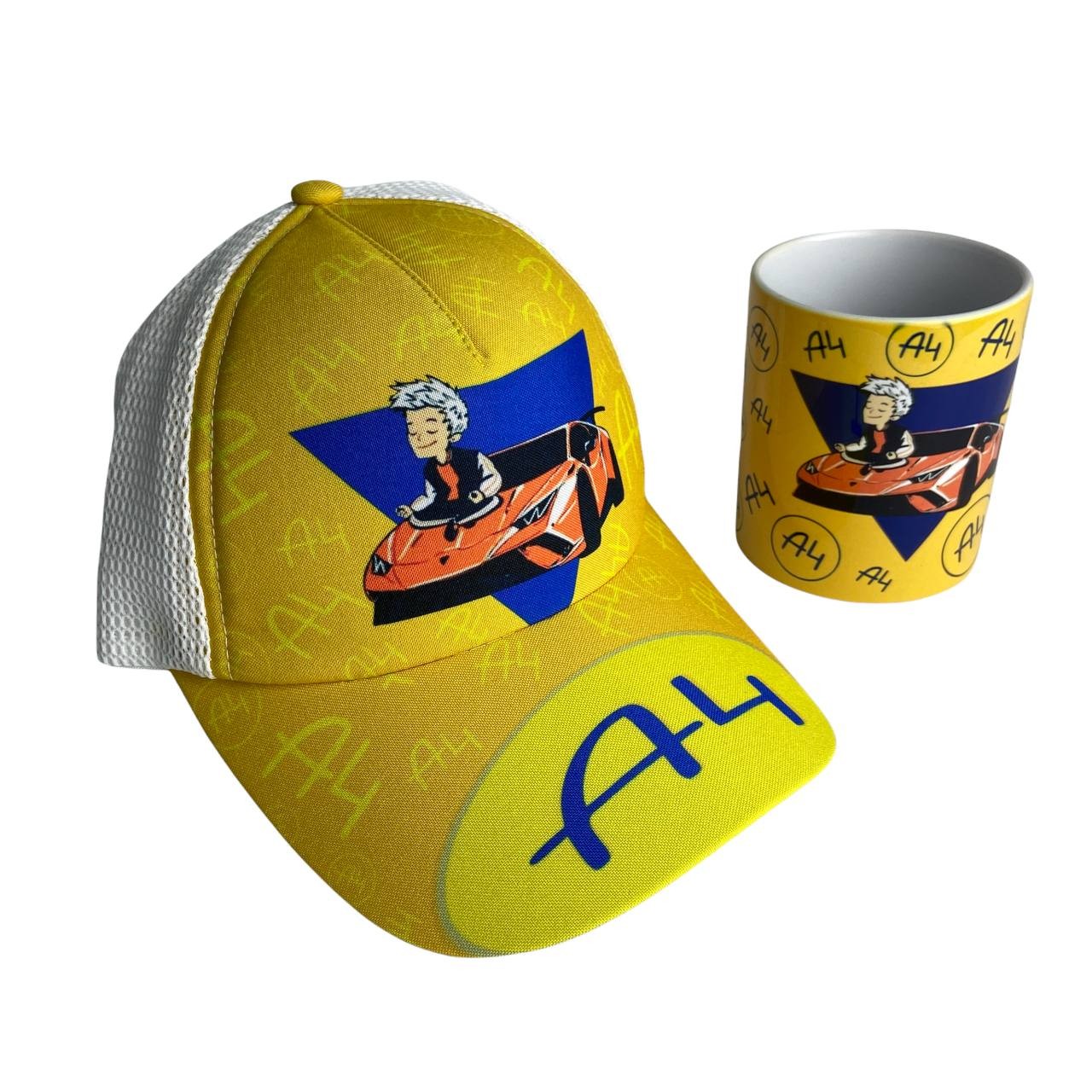 

Подарочный набор мини Влад Бумага А4 FILEX Чашка + Кепка Ламба