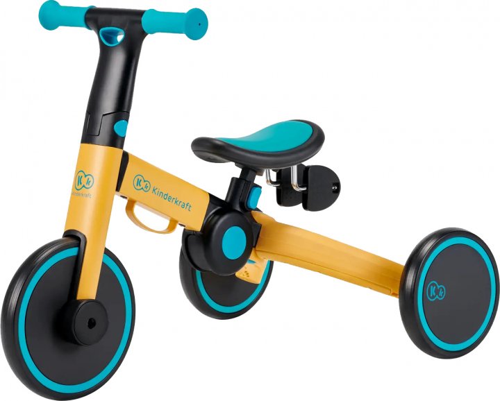 

Трехколесный велосипед 3 в 1 Kinderkraft 4TRIKE Primrose Yellow (KR4TRI00YEL0000)