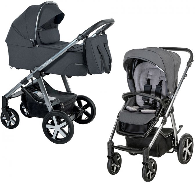 

Коляска Baby Design HUSKY XL 217 GRAPHITE