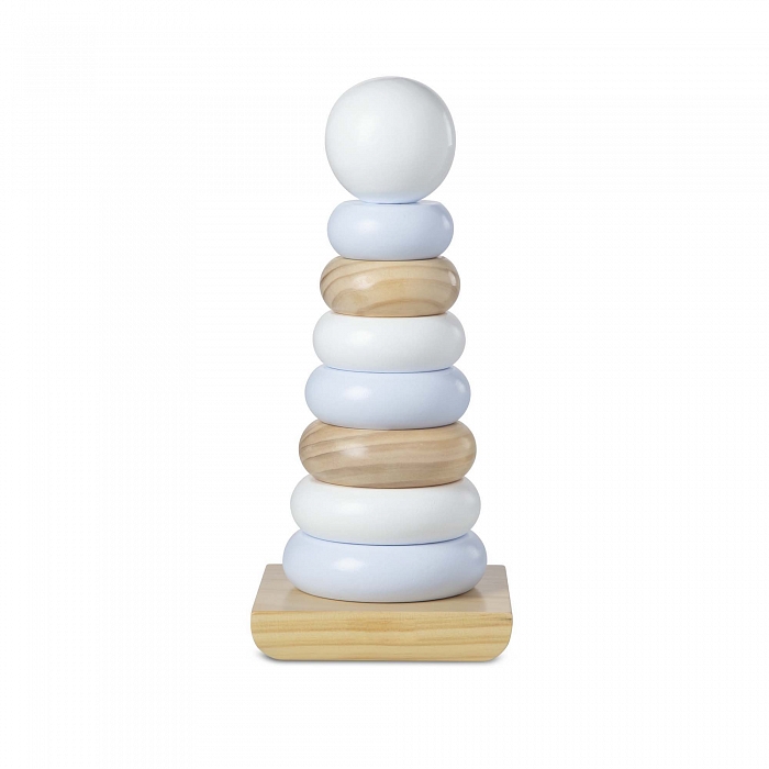

Огромная натуральная деревянная пирамидка Jumbo Wooden Stacker Natural Melissa & Doug