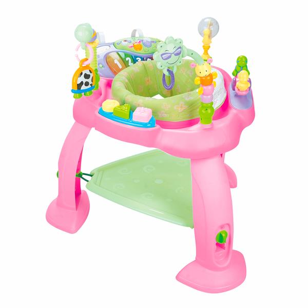 

Игровой развивающий центр Hola Toys Музыкальный стульчик звуковые/световые эффекты пластик розовый, разноцветный AFK 696-Pink