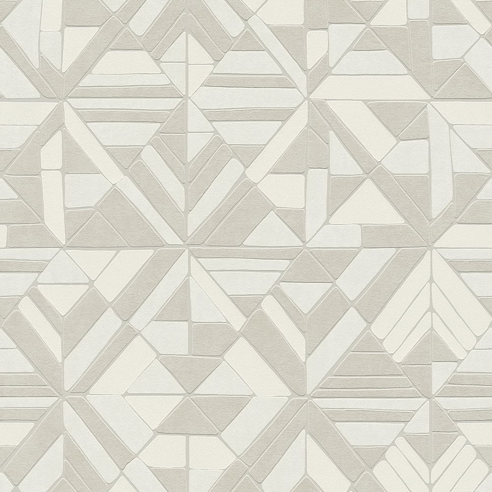 

Обои AS Creation Pop Style 37481-2 мозаика бежевая 0.53 х 10.05 м