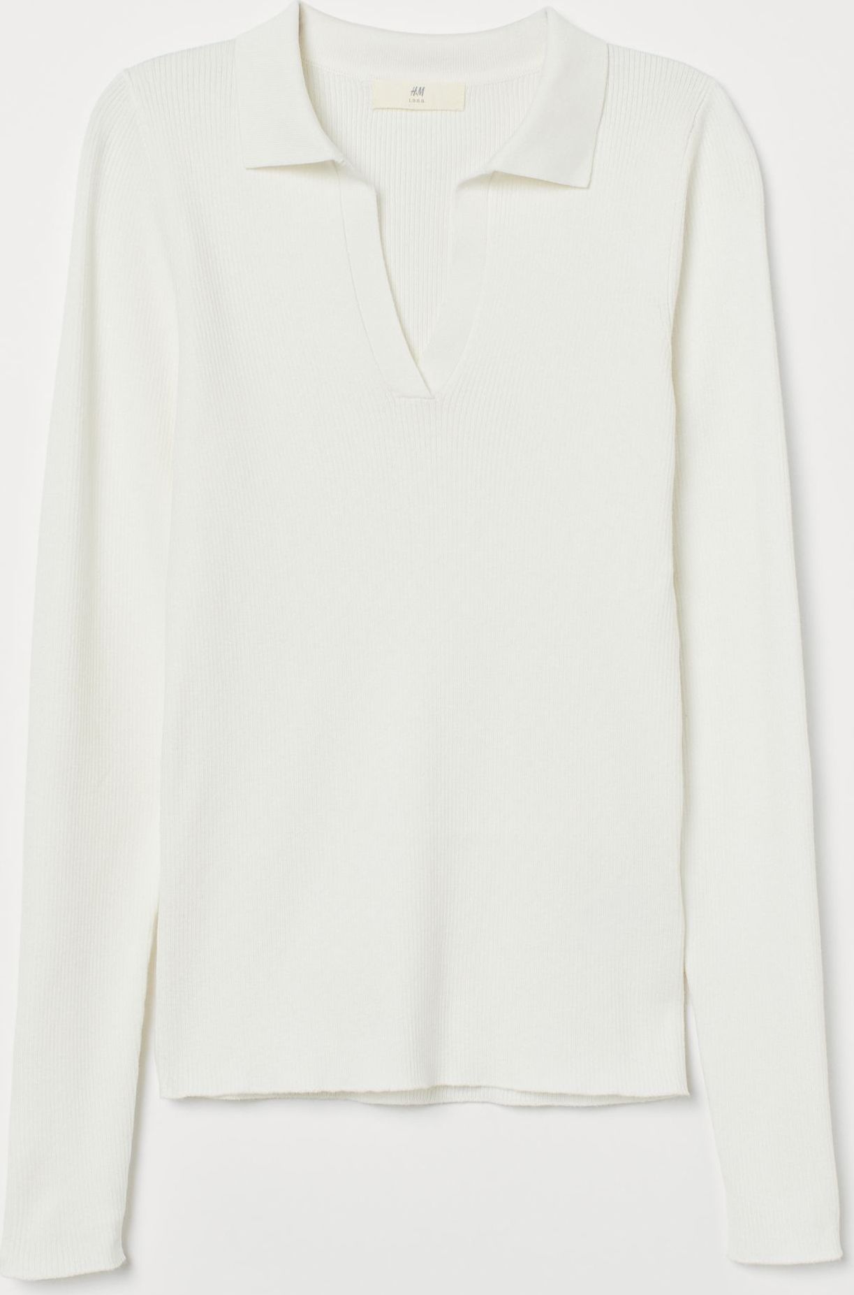 

Поло H&M 2412-8298451 XS Белое