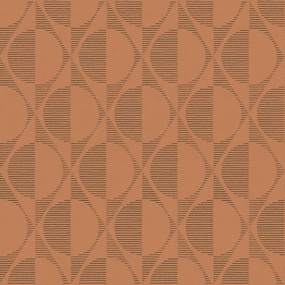 

Обои AS Creation Pop Style 37478-4 графика терракотовая 0.53 х 10.05 м