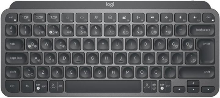 

Клавиатура Logitech MX Keys Mini Wireless Illuminated (920-010501) Graphite Bluetooth (920-010501)