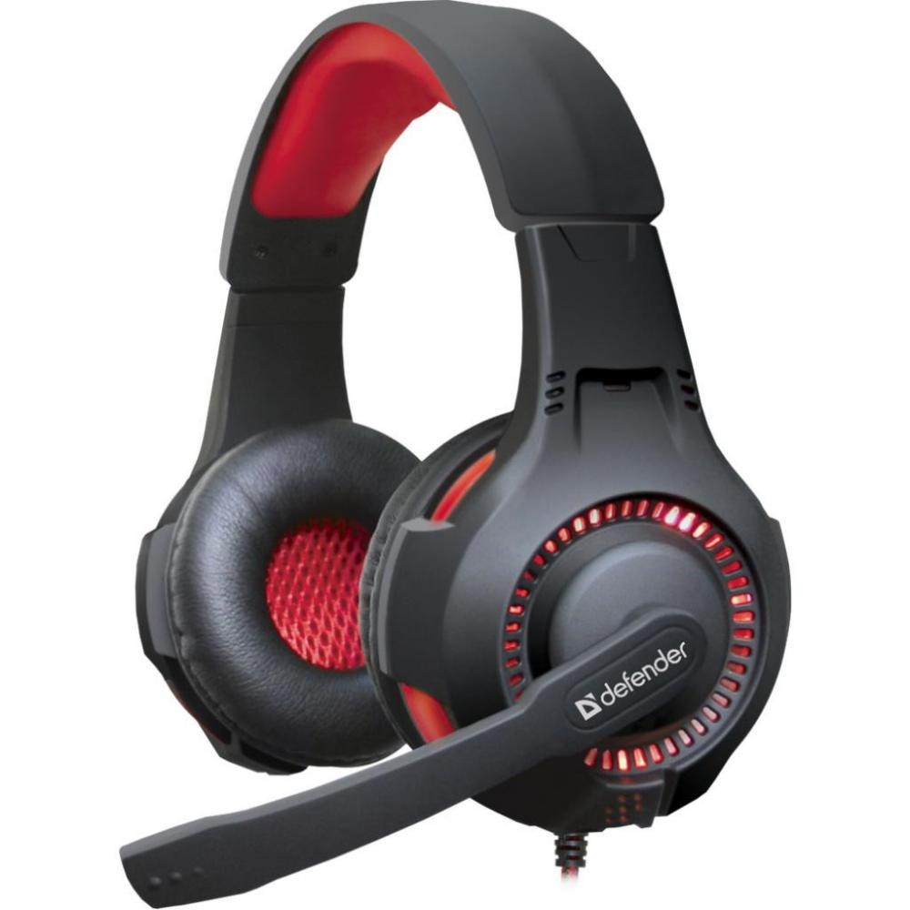 

Наушники DEFENDER Warhead G-450 red-black (64146)