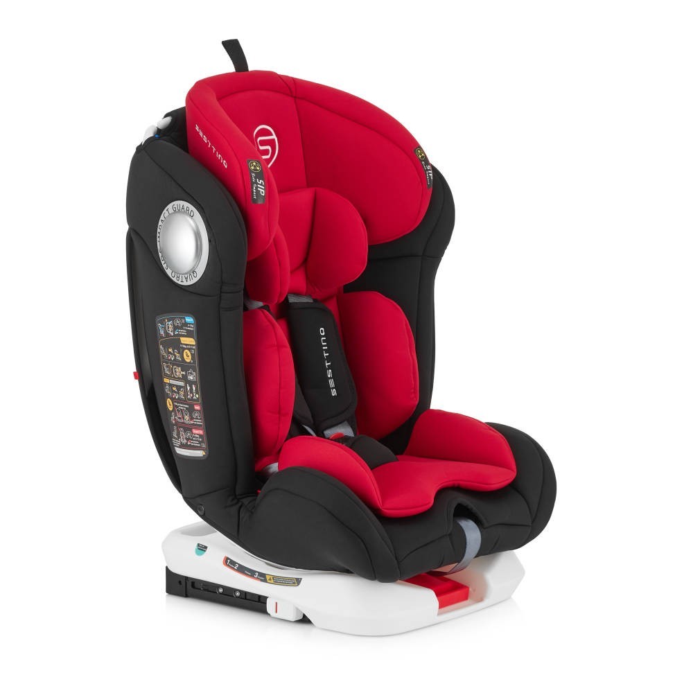 

Автокресло Sesttino Massiv ISOFIX 0-36 кг red