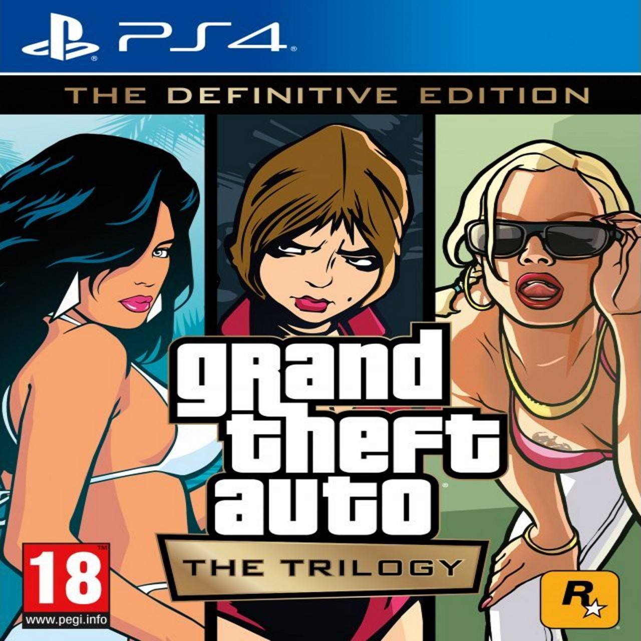 

Grand Theft Auto: The Trilogy – The Definitive Edition (русская версия) PS4