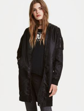 

Бомбер H&M 397767b49  Черный, Бомбер H&M 397767b49 32 Черный