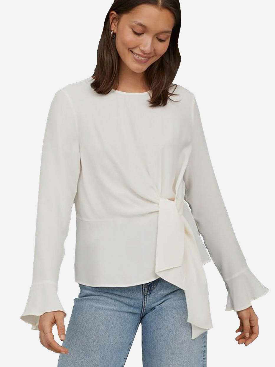 

Блузка H&M 747984b50  Молочная, Блузка H&M 747984b50 32 Молочная