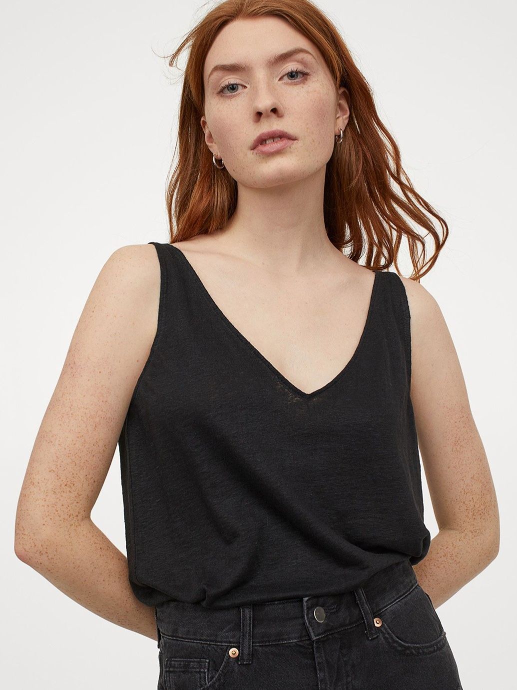 

Майка H&M 949379b50  Черная, Майка H&M 949379b50 XL Черная